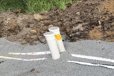 Inspection Openings Installed In Drain Lines