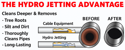 hydro jetting advantage